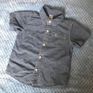 EUC - Carter’s Button Down Denim Shirt - 24M